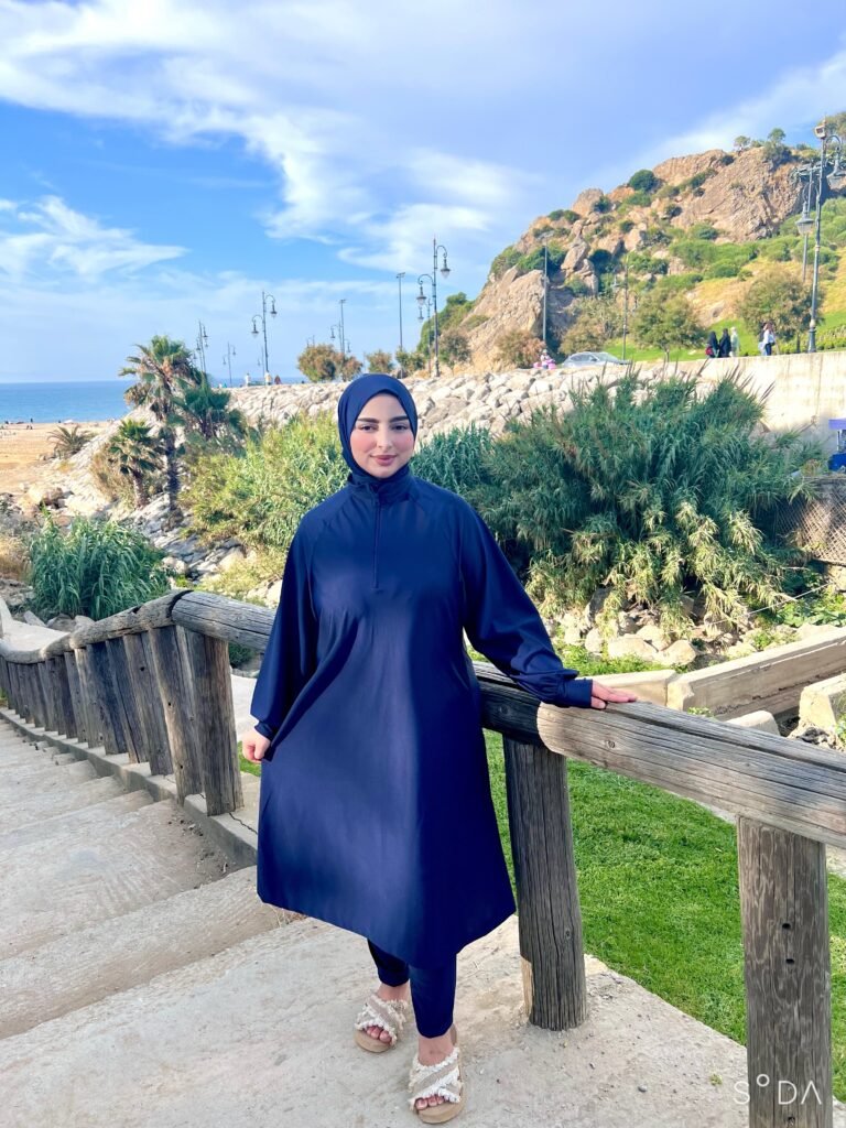 Black Lace Abaya